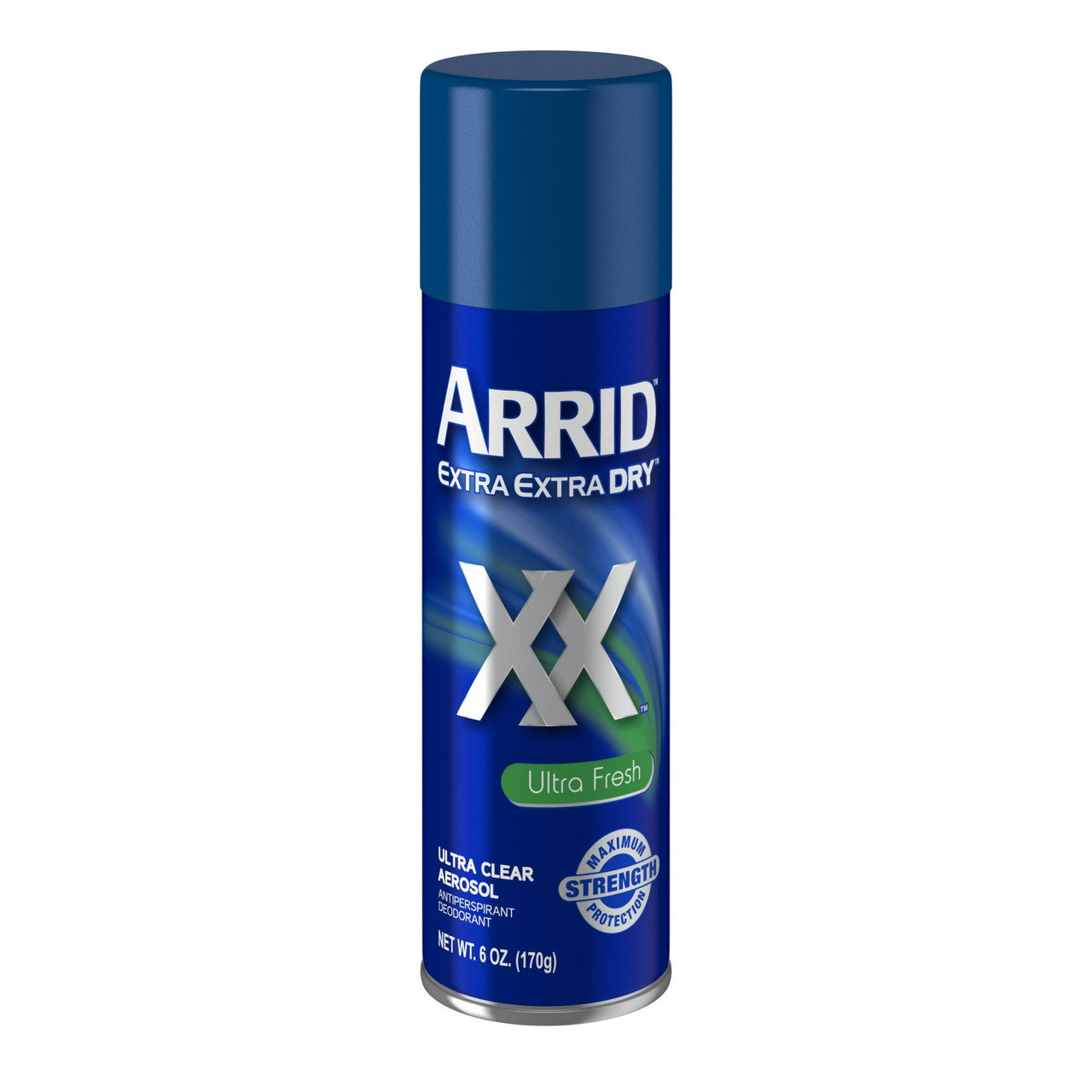 Arrid Xx Extra Extra Dry Ultra Fresh Aerosol Antiperspirant And Deodorant Spray, 6 Oz